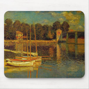 Bron över Argenteuil av Claude Monet Musmatta