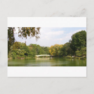 Bron över Central Park, New York City Vykort