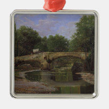 Bron över en flod i Spanien (av Santiago Rusiñol)