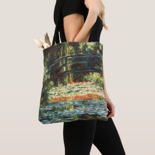Bron över näckrosdammen av Claude Monet Tygkasse