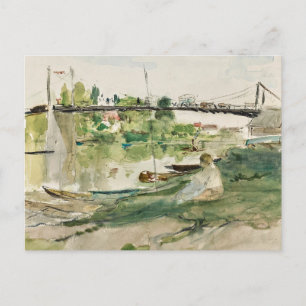Bron över Oise Berthe Morisot Vykort