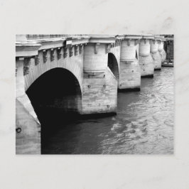 Bron över Seine Vykort
