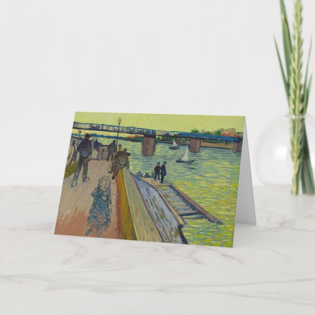 Bron över Trinquetaille | Vincent van Gogh Kort (Framsida)