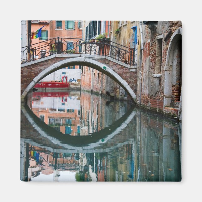 Bron över Venedig-kanalen Magnet (Framsidan)