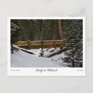 Bron på vykort från Wuksachi