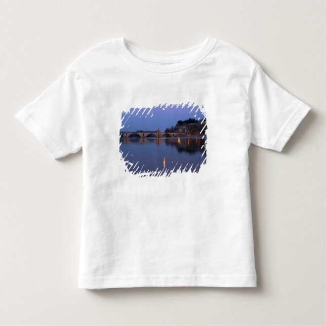 Bron Pont St. Benezet i Avignon T Shirt (Framsida)