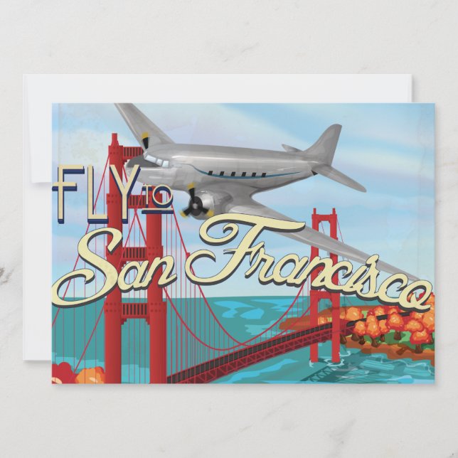 Bron San Francisco Golden Grind Inbjudningar (Framsida)