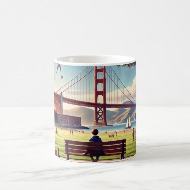 Bron San Francisco Golden Grind Kaffemugg (Center)