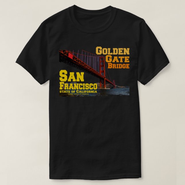 Bron San Francisco Golden Grind T Shirt (Design framsida)