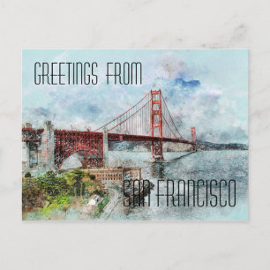 Bron San Francisco Golden Grind Vykort