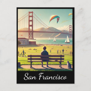 Bron San Francisco Golden Grind Vykort