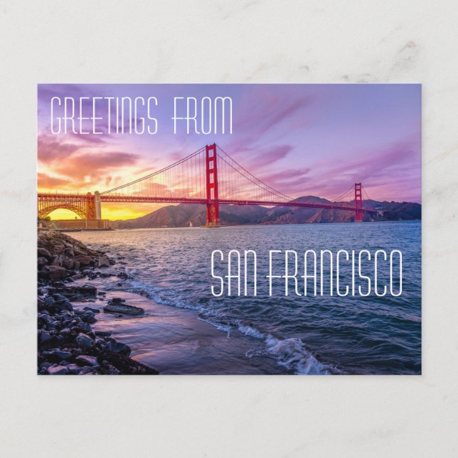 Bron San Francisco Golden Grind Vykort (Framsida)