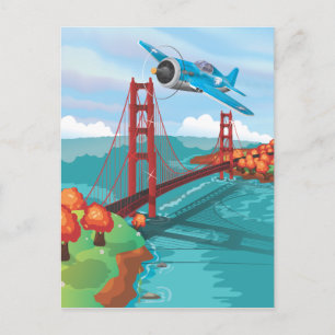 Bron San Francisco Golden Grind Vykort