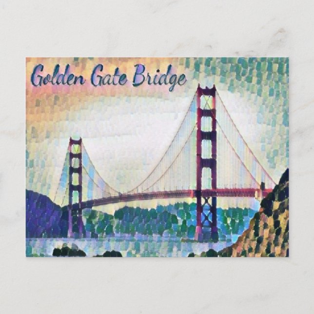 Bron San Francisco Golden Grind Vykort (Framsida)