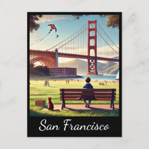 Bron San Francisco Golden Grind Vykort