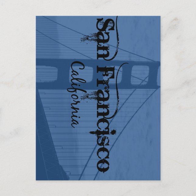 Bron San Francisco Golden Grind Vykort (Framsida)