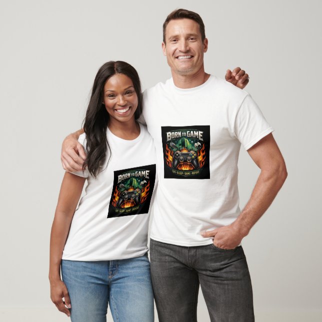 🎮🔥 BRON TO GAME – Förstärk din ultimata speluppl T Shirt (Unisex)