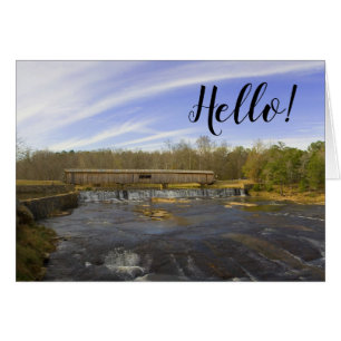 Bron Watson Mill St Park Hej Note Card OBS Kort
