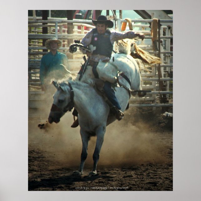 Bronc Rider Poster (Framsidan)