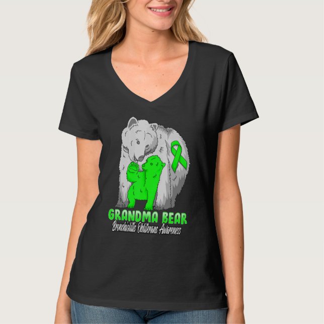 Bronchiolitis Obliterans Child Awareness Grandma B T Shirt (Framsida)