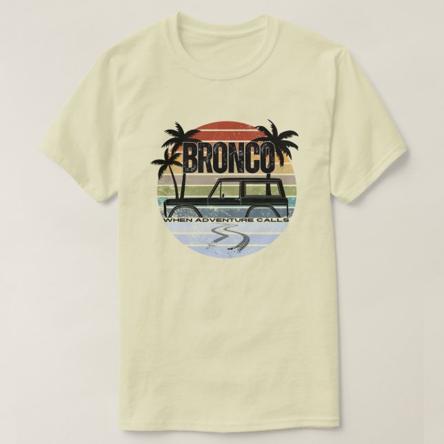 Bronco Äventyr T Shirt (Design framsida)