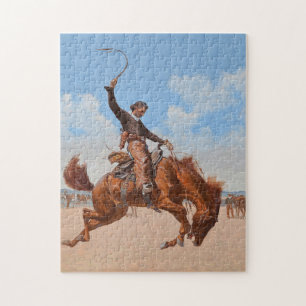 Bronco Buster (av Frederic Remington) Pussel