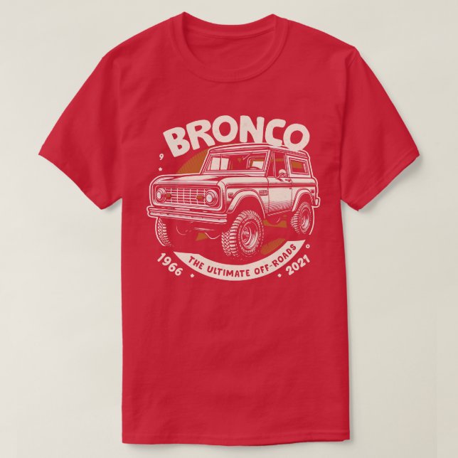 Bronco Fläkt Art T Shirt (Design framsida)
