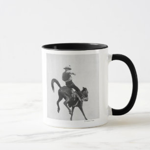 Bronco för CowboyNed blyg ridning Mugg