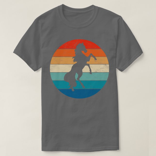 Bronco Horse 1 T Shirt (Design framsida)