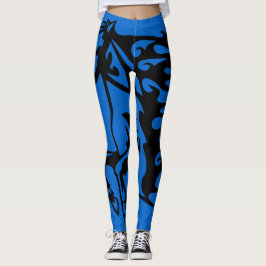 Bronco Line Art Leggings