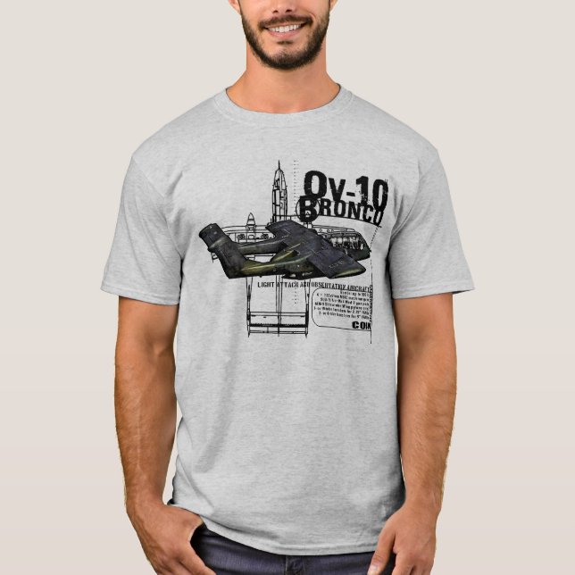 Bronco OV-10 T-shirt (Framsida)