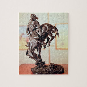Bronco-Rackare (brons), Pussel
