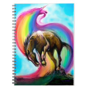 Bronco Unicorn Anteckningsbok
