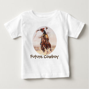 Broncryttare "framtida Cowboy ", T Shirt