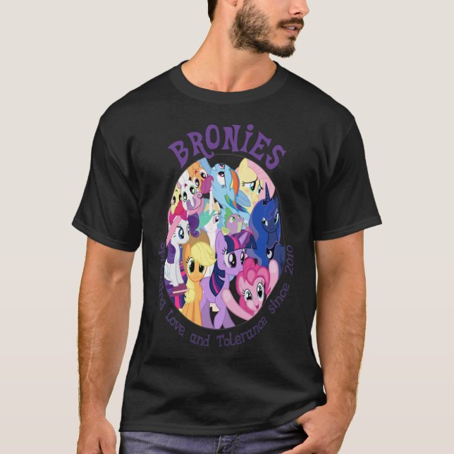Bronies, Classic Logotyp Essential  T Shirt (Framsida)