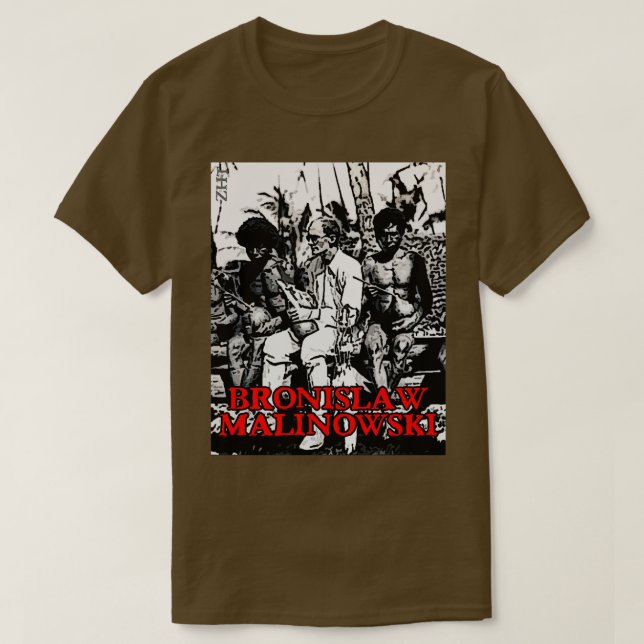 Bronislaw Malinowski T Shirt (Design framsida)