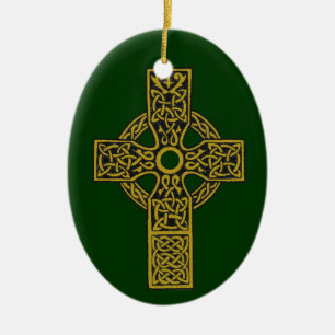 Brons Celtickor Julgransprydnad Keramik