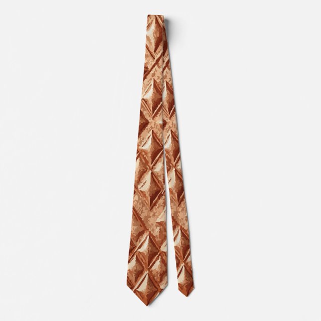 Brons Diamantmönster Slips (Framsida)