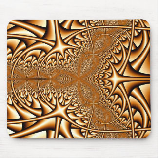 Brons fractalen Mousepad Musmatta