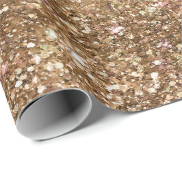 Brons Guld-konfetti-Gnistra Presentpapper