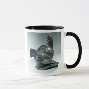 Brons hjälmen av den Thracian gladiatoren, Mugg