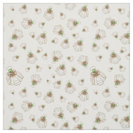 Brons julängeln av det Seamless mönster för hopp Tyg