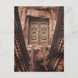 brons kedjedörr helg vykort