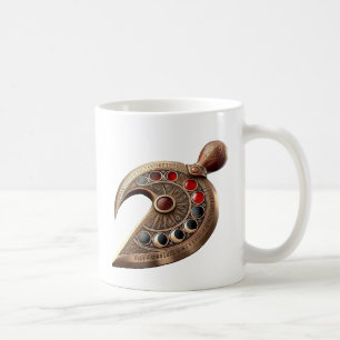 Brons Lunar Dagger Kopis Kaffemugg