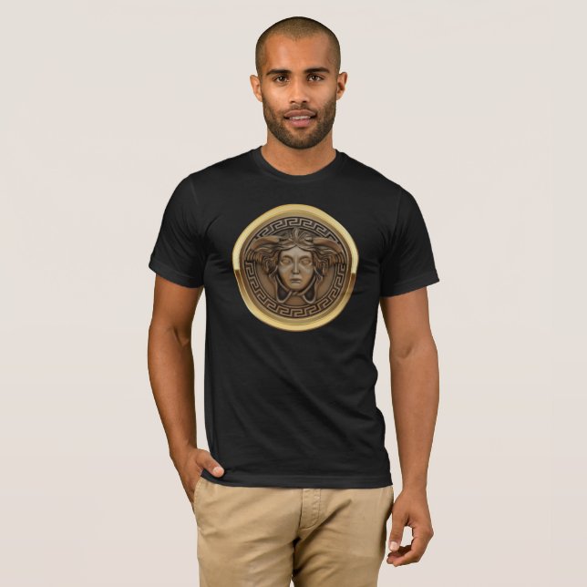 Brons Medusa Rondanini T-Shirt (Hel framsida)
