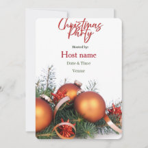 Brons & Orange Ornamentik Jul