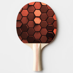 brons sexhörningspingpong paddlar pingisracket