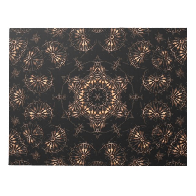 Bronsåldern Mandala  Anteckningsblock (Framsida)