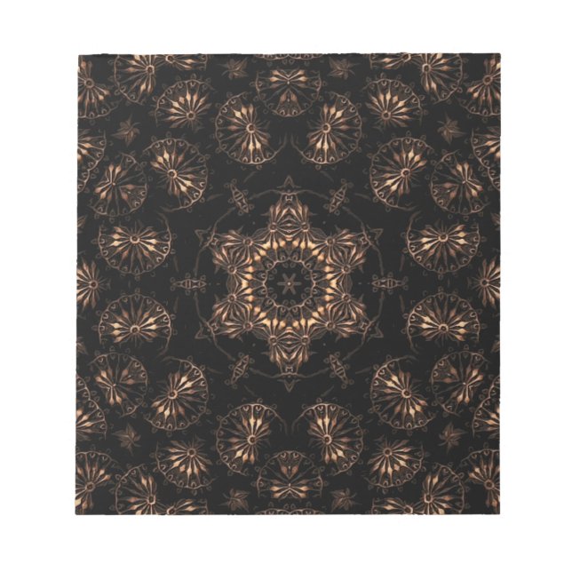 Bronsåldern Mandala  Anteckningsblock (Framsida)