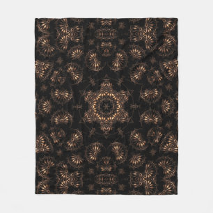 Bronsåldern Mandala Fleecefilt